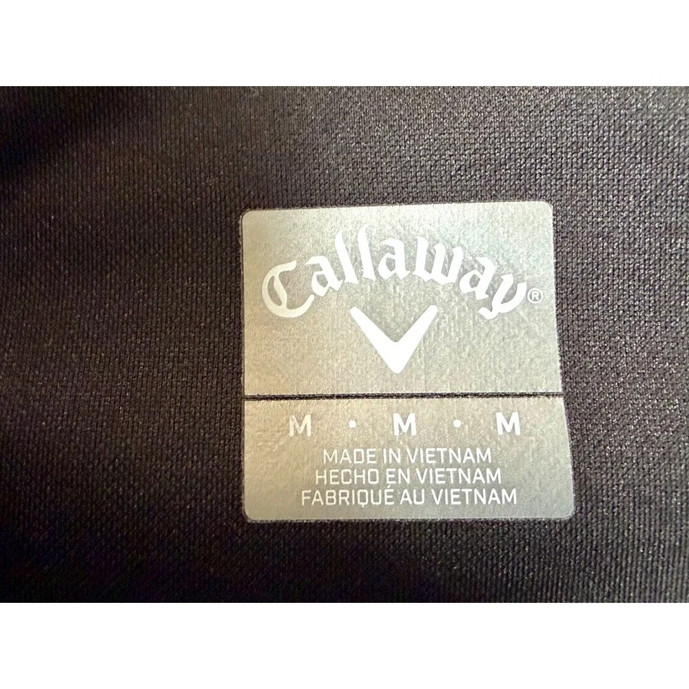 Callaway Men's Size M Quarter-Zip Performance Golf Pullover (Model SA4520)